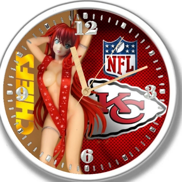 Kansas City Chiefs clock - Picture 4 of 4